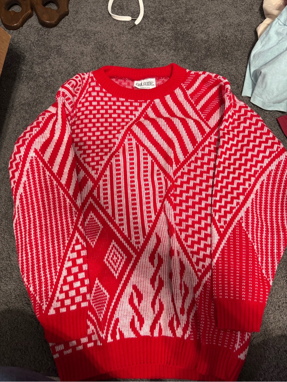 Vintage Made in USA Galaxie Sweater